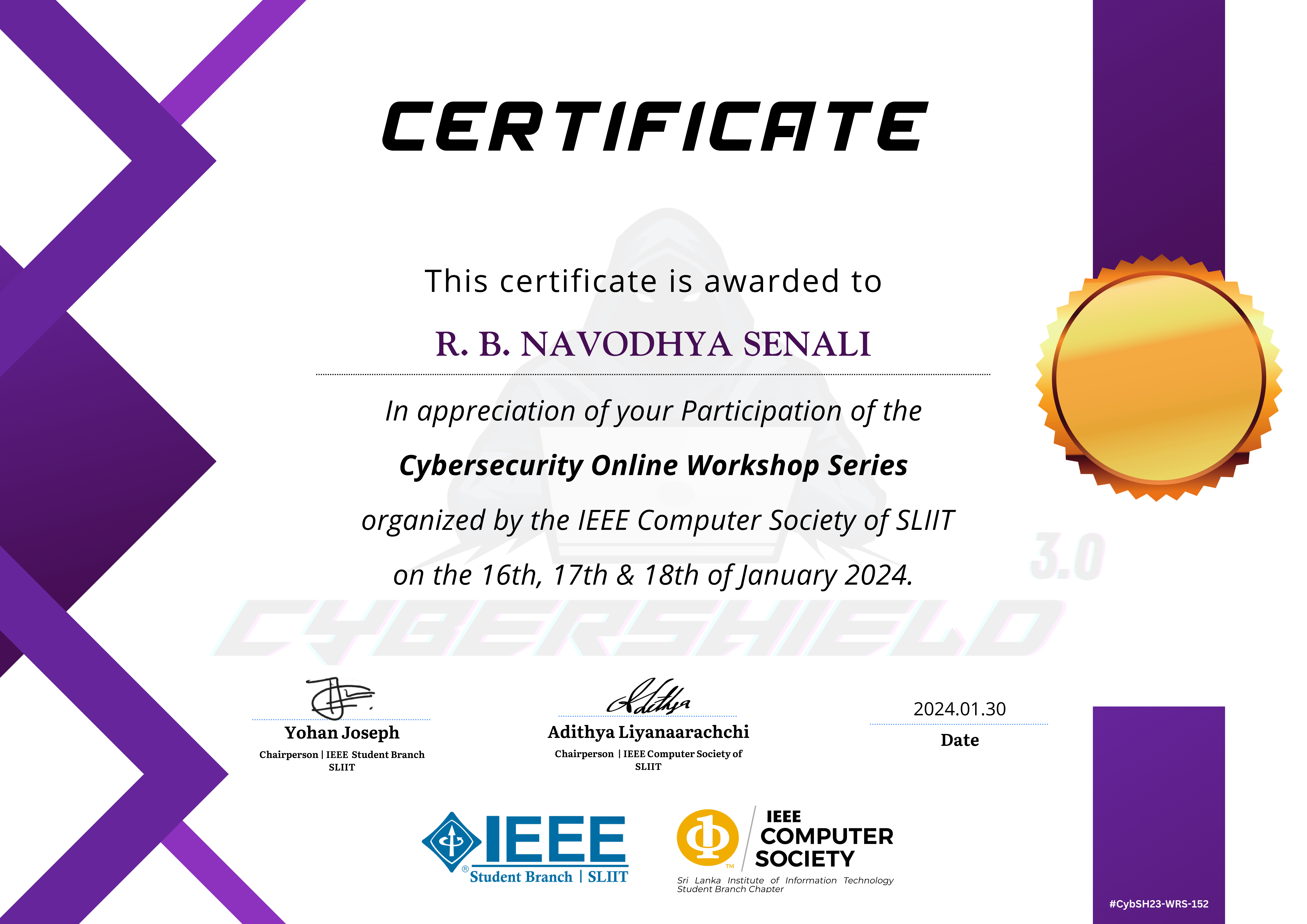 Cybersecurity Shield Workshop