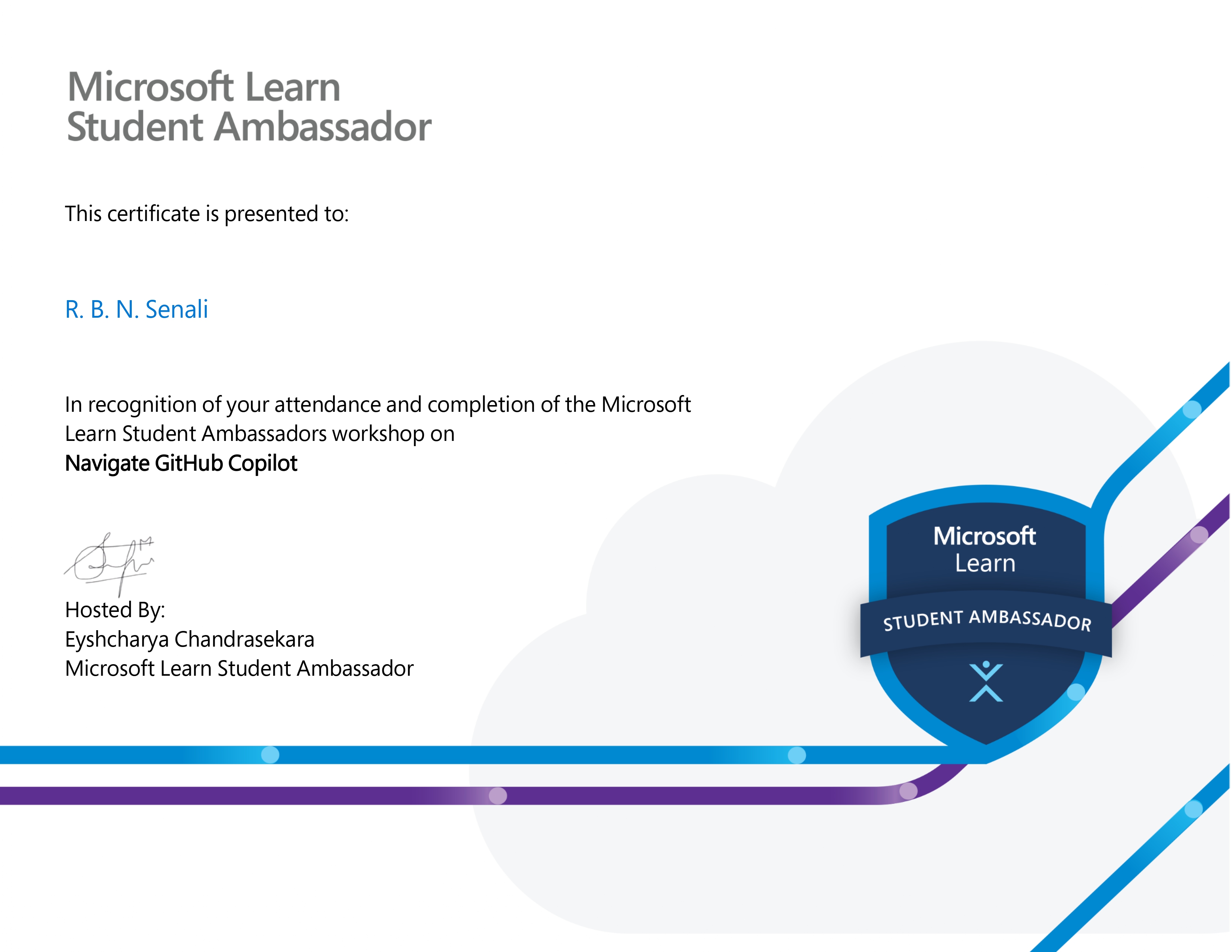 GitHub Copilot Certificate